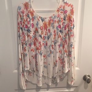 Free People floral top